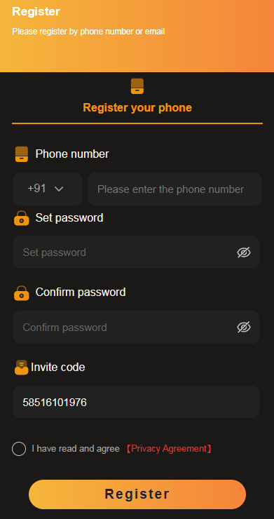 6Club Game Easy Register